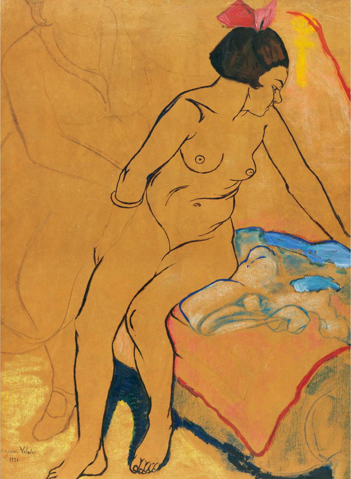  Suzanne Valadon —— ESQUISSE POUR LA POUPéE DéLAISSéE